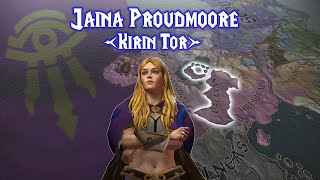 The Scourge Invasion of Dalaran  Jaina Proudmoore Roleplay Crusader Kings 3 Warcraft Mod 1 [upl. by Negriv557]