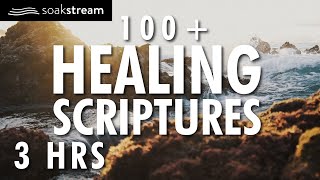 Gods Promises  100 Healing Scriptures With Soaking Music  Christian Meditation [upl. by Anilram]