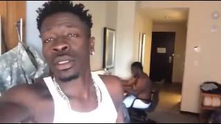 Shatta Wale  Praises his manager Bulldog in USA [upl. by Annala]