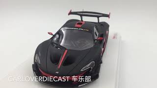 TSMModel 143 McLaren P1™ GTR GreyRed TSM430157 [upl. by Acinnej]