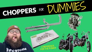 CHOPPERS FOR DUMMIES EP 3 INSTALLING LOWBROW SHOTGUN PIPES AND HOW TO REBUILD CV CARB [upl. by Carlos35]