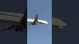 Iraqi Airways B7378 Landing at Dubai Airport airlinevideos emiratesa380 aviation planebae [upl. by Seek]