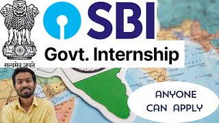 SBI Internship Program for Fresher Graduates with Certificate  SBI Summer internship [upl. by Analat]