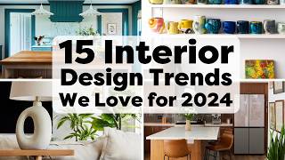 15 Interior Design Trends HGTV Experts Love for 2024  HGTV Handmade [upl. by Ahsiuq158]