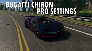 PRO SETTINGS  Bugatti Chiron  The Crew 2 [upl. by Anirok481]