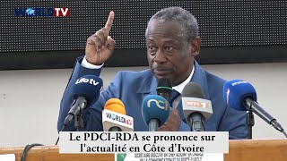 PDCIRDA  Conférence  Tour de lactualité en Côte dIvoire avec Brédoumy Soumaïla après une pause [upl. by Rhody106]