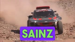 Dakar Rally 2024 Dia 13 resumen etapa 10 Team Audi Carlos SainzLucas Cruz con problemas [upl. by Ahtis]