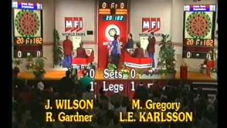 1988 MFI World Pairs Final  Jocky Wilson  Part 1 [upl. by Ma227]