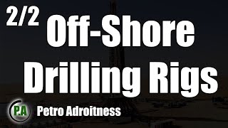 Types of Offshore Drilling Rigs 2  Drilling Engineering 03 [upl. by Garv]