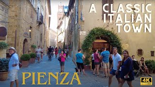 4K Pienza Walking Tour Exploring Tuscanys Gem in Val DOrcia  Typical Italian town [upl. by Namzed938]