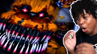 Night 5 on FNAF 4CMON MAN THATS TOO EASY  Five Nights at Freddys 4 5 [upl. by Alithia]