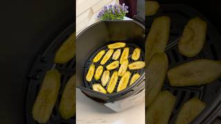 Air Fryer Banana Chips Recipe  Crispy amp Healthy Snack shorts viral recipe foodchallange [upl. by Towill]