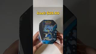 Vaporeon Pokemon Card Tin Opening [upl. by Arihay]