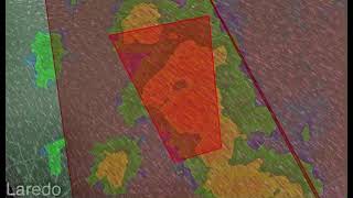 BREAKING NEWS TORNADO WARNING NEAR LAREDO TEXAS [upl. by Buyer]