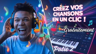 Créez Vos Chansons en Un Clic avec Suno AI  Guide Complet et Astuces Partie 2 [upl. by Neirual887]