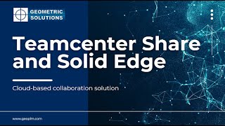 Teamcenter Share and Solid Edge [upl. by Thill202]