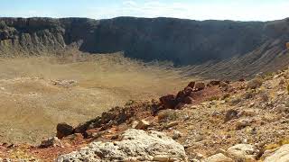 Meteor crater Arizona [upl. by Auqcinahs621]