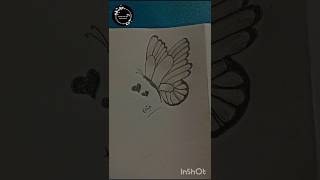 Butterfly 🦋 drawingHow to draw a butterfly 🦋 shorts​ easydrawing​ drawing​ art drawingbirds [upl. by Eey360]