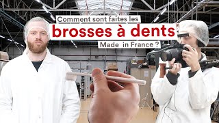 Comment sont faites les brosses à dents Made In France [upl. by Pineda]