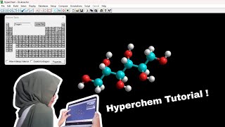 Tutorial Penggunaan Aplikasi Hyperchem [upl. by Rego]