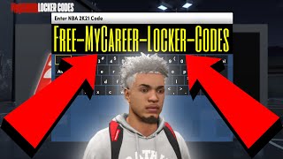 NBA 2K21 FREE LOCKER CODES FOR MYCAREER NEVER EXPIRES [upl. by Remliw]