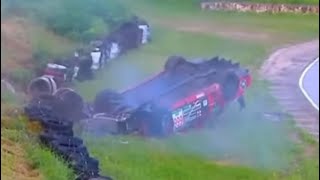 BIGGEST MOTORSPORT CRASHES AUGUST 2024 [upl. by Anhaj]