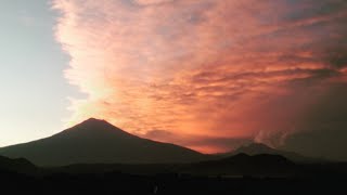 Volcan Popocatepetl 15 de marzo del 2021 hermoso atardecer [upl. by Sears]