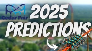 way too early cedar fair 2025 predictions rollercoaster cedarfair kingsisland carowinds [upl. by Eitten222]