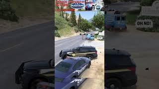 GTA 5  Sheriffs Big Mistake During Pursuit  Gaming amp Gameplay [upl. by Ilujna154]