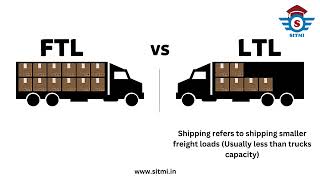 Transportation  LTL Vs FTL  Less than truck Load Vs Full truck load [upl. by Charry]