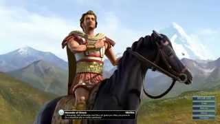 Civilization V Leader  Alexander of Greece [upl. by Tolmann]