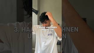 HOW TO Lockensystem stylen ✂️ hairloss hairsystem curlyhair curlyhairstyles hairtutorial [upl. by Chandos970]