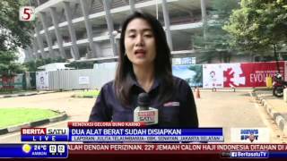 Stadion GBK Direnovasi Warga Masih Bisa Berolahraga [upl. by Mort]