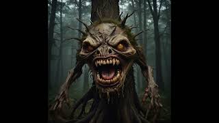 😱 Horrifying Tree Monster Anatomically Correct Nightmare in Bloodcurdling Forest 🌳👹 music [upl. by Filmore]