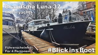 Brandsma Luna 37  Bootsbesichtigung [upl. by Ahsiemal]