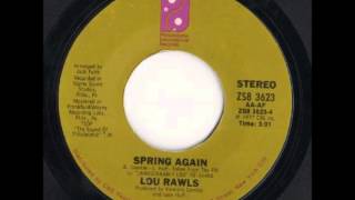 Lou Rawls  Spring Again [upl. by Pisano]