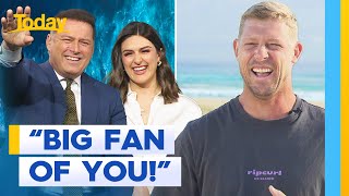 How you could win a surf trip with Mick Fanning  Today Show Australia [upl. by Earla]