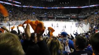 Islanders vs Florida Panthers NHL Playoffs game 6 at Barclays Center 42416 [upl. by Artinahs]