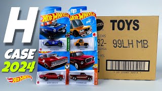 Unboxing Hot Wheels 2024  H Case [upl. by Asecnarf]