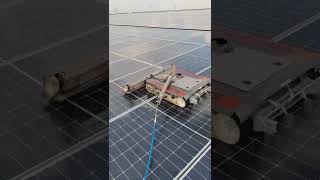 PV Solar Panel Cleaning Robot Live 6 [upl. by Larcher]