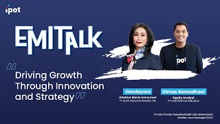 EMITALK BBRI Driving Growth Through Innovation and Strategy [upl. by Taft]