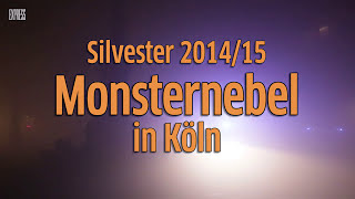 Köln Silvester 201415  Monsternebel Starker Nebel Unfälle Autobahnen gesperrt [upl. by Farmann]