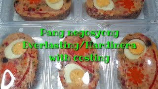 Everlasting Hardinera Pang negosyo w costing [upl. by Onid]