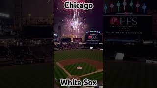 Chicago White Sox Friday Fireworks Night chicago whitesox fireworks mlb baseball 100 [upl. by Annuhsal]