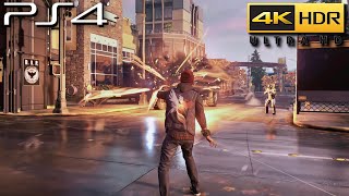 inFAMOUS Second Son  Aggressive Kills  Free Roam  Brutal Kills  PS4 Gameplay [upl. by Pegeen267]