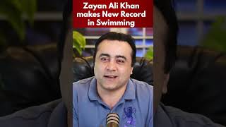 Zayan Ali Khan makes New Record in Swimming [upl. by Brunn272]