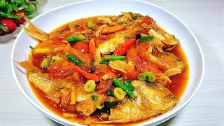 RESEP IKAN KURISI MASAK TOMAT [upl. by Refynnej]