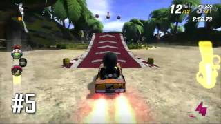 ModNation Racers  Token Locations  The Range Tour Tracks 913 [upl. by Stace82]