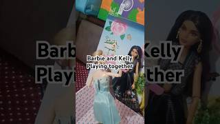 Barbie and Kelly together dolls barbie villagelife fun [upl. by Ikkir292]