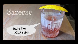 Sazerac the official cocktail of New Orleans [upl. by Idak]